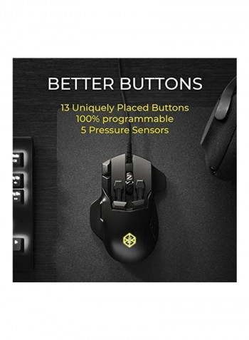 13 Programmable Button Analog Joystick Control Z Gaming Mouse