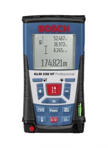 GLM 250 VF Professional Laser Range Finder Blue/Black 120x37x66millimeter