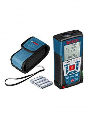 GLM 250 VF Professional Laser Range Finder Blue/Black 120x37x66millimeter