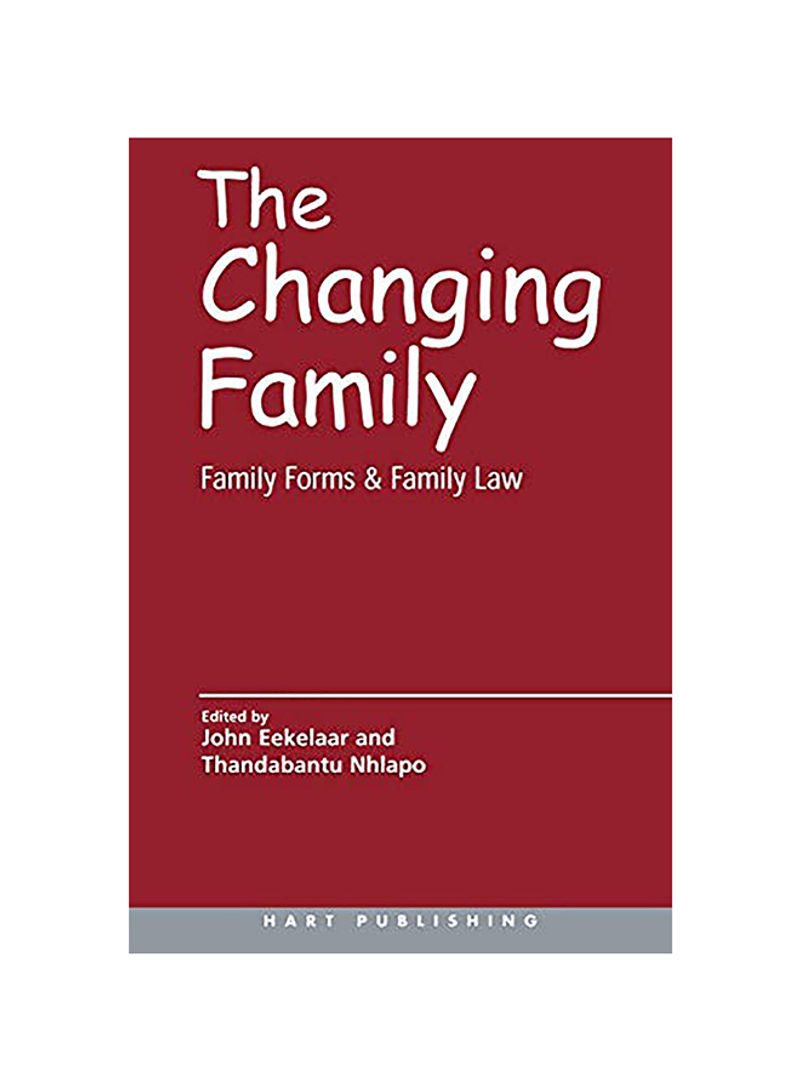 The Changing Family Paperback English by John Eekelaar