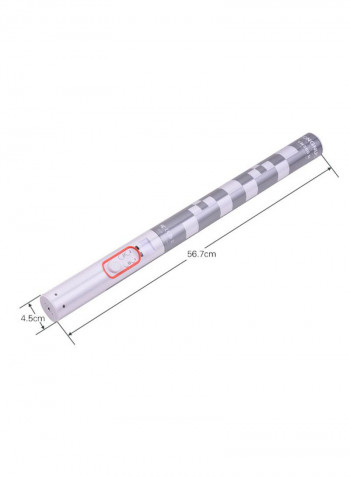 Remote Control LED Photography Video Light Silver/Grey