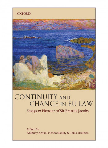 Continuity And Change In Eu Law Hardcover 1st