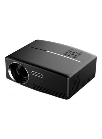 LED Portable Home Projector M229 Black