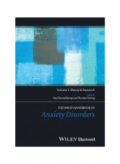 Wiley Handbook Of Anxiety Disorders Hardcover 1