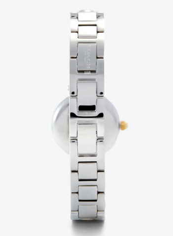 Women's Stainless Steel Strap Crystal Analog Watch 14503275