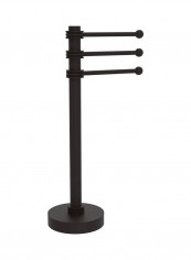 Vanity Top 3-Swing Arm Towel Holder Oil Rubbed Bronze 9x15x8inch