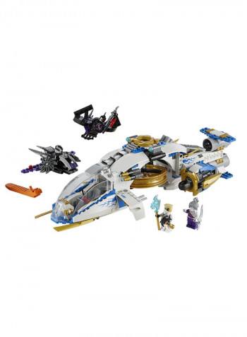 516-Piece Ninjacopter Building Toy Set 70724