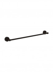 Prestige Skyline Collection Shower Door Towel Bar Black 30inch