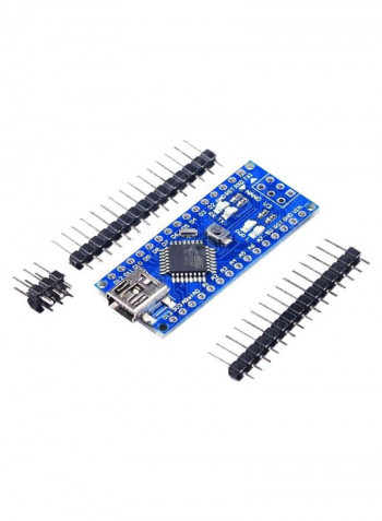 10PC Nano V3.0 ATMEGA328 CH340G 5V 16M Micro-controller Board Blue/Black