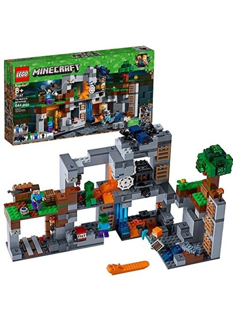 644-Piece Minecraft The Bedrock Adventures Building Toy