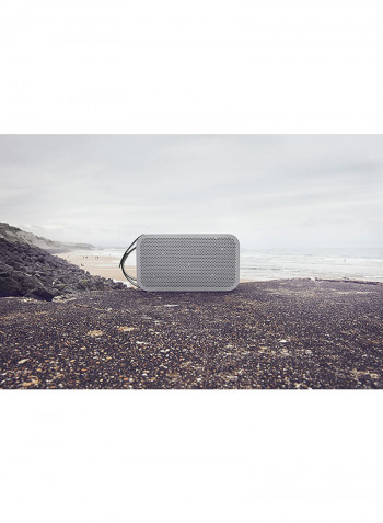 Active Portable Bluetooth Speaker 7.5x3.1x13.5inch Grey