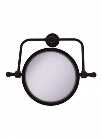 Retro Dot Collection Wall Mounted Swivel White/Brown 8inch