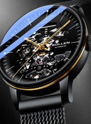 Men's Stainless Steel Analog Watch LEN67890