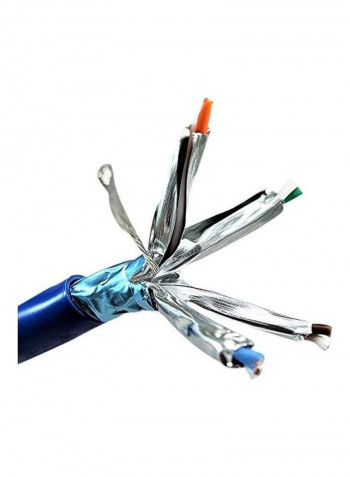 Micro Connectors Stranded Shielded Ethernet Cable 150meter blue