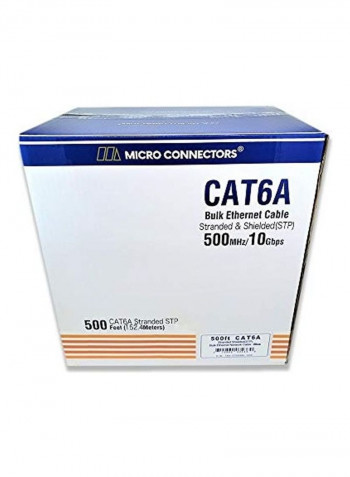 Micro Connectors Stranded Shielded Ethernet Cable 150meter blue