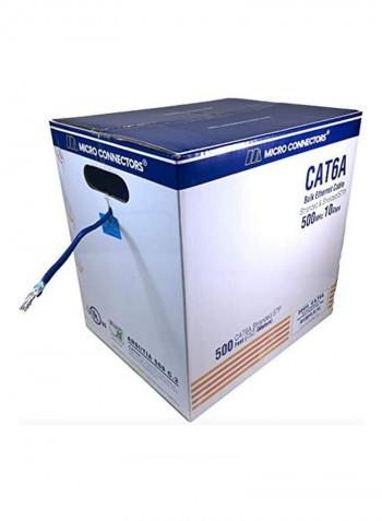Micro Connectors Stranded Shielded Ethernet Cable 150meter blue