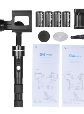 3-Axis Handheld Camera Stabilizer Black
