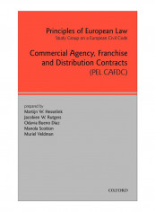 Commercial Agency, Franchise And Distribution Contracts Hardcover