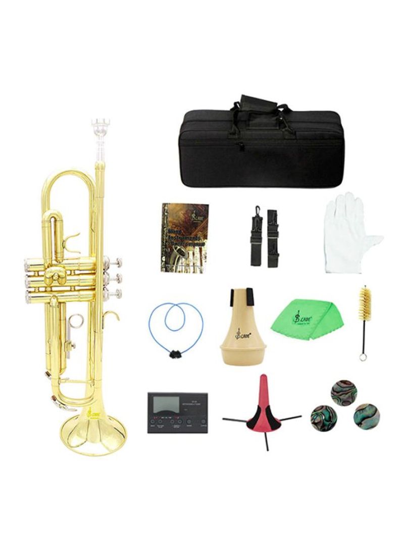 Bb B Flat Trumpet With Accessories