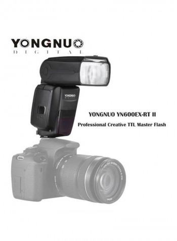 Wireless TTL Flash For Canon DSLR Camera Black