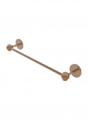 Satellite Orbit One Collection Twist Accent Towel Bar Brown 36inch