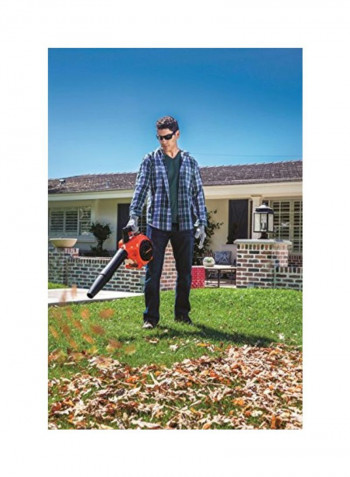 2-Cycle Gas Engine Leaf Blower Orange/Black