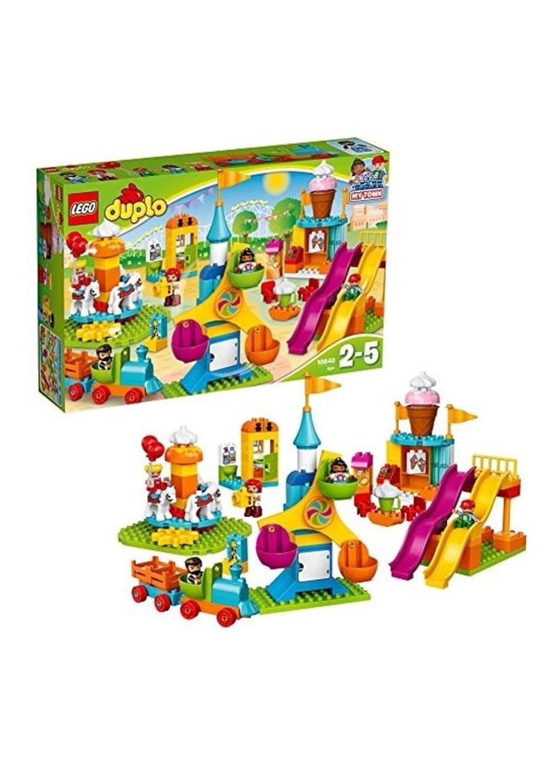 Town Big Fair Role Play And Learning Building Blocks Set