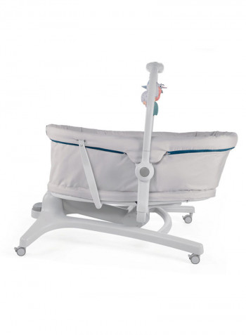 Baby Hug 4-In-1 Convertible Baby Cradle 0M-3Y, Glacial