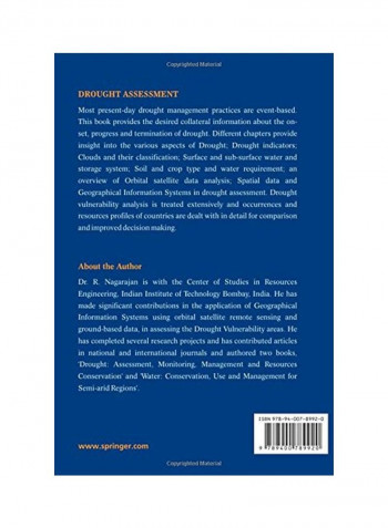 Drought Assessment Paperback