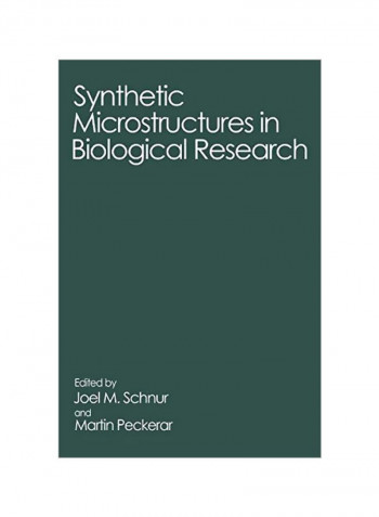 Synthetic Microstructures In Biological Research Hardcover