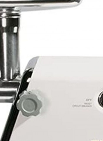 Portable Meat Grinder 1200W NMG744U White/Silver