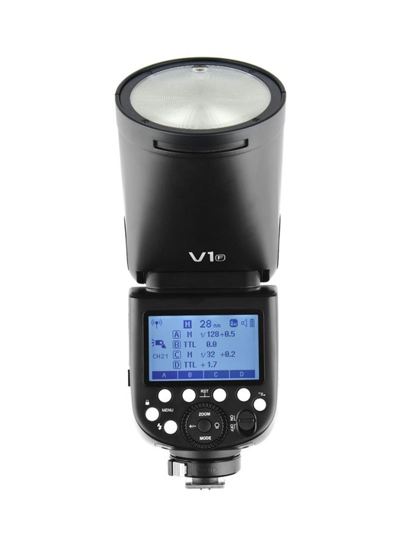 V1F Speedlite Camera Flash Light Set Black