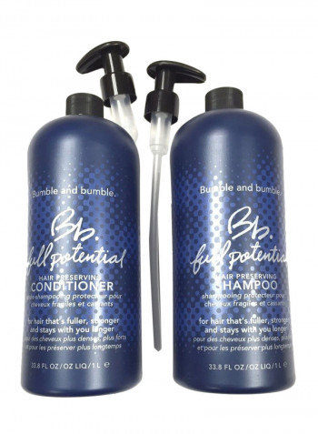 Hair Preserving Shampoo And Conditioner