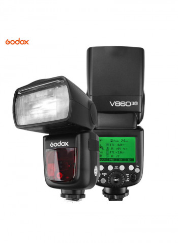 Ving V860IIO Pioneering TTL Li-ion Camera Flash Master Slave Light Black