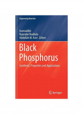 Black Phosphorus: Synthesis, Properties And Applications Hardcover
