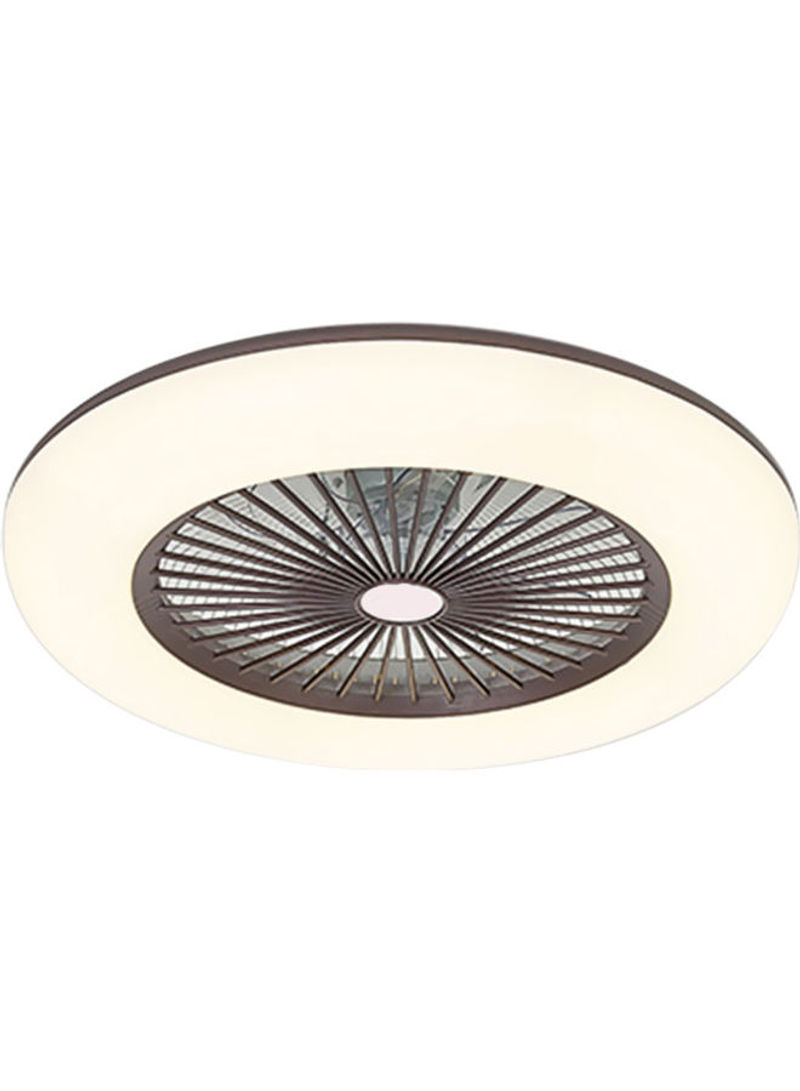 Ceiling Fan with Lighting LED Light Brown