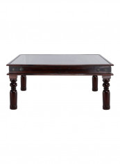 Daria Coffee Table Brown 100x44x100cm