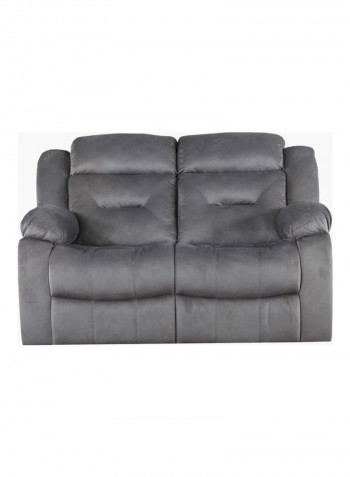 Keith 2-Seater Recliner Sofa Grey