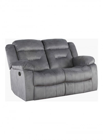 Keith 2-Seater Recliner Sofa Grey