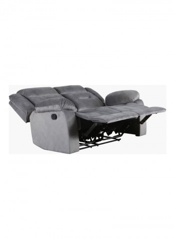 Keith 2-Seater Recliner Sofa Grey