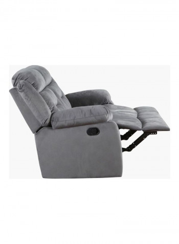 Keith 2-Seater Recliner Sofa Grey