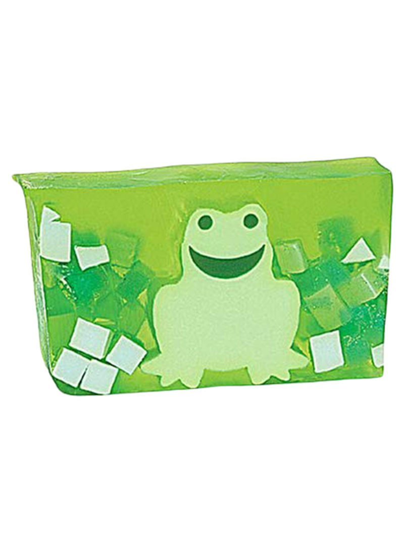 Green Frog Loaf Soap Multicolour 80ounce