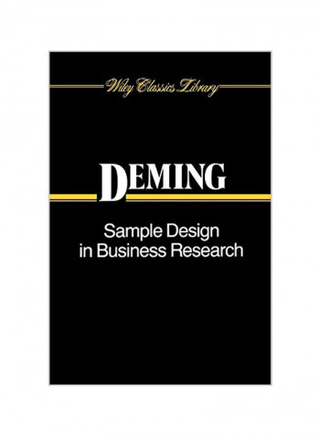 Sample Design in Business Research Paperback