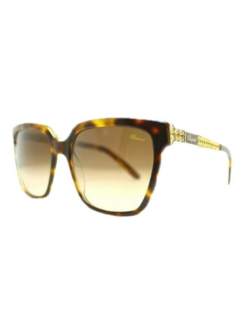 Women's Rectangular Sunglasses - Lens Size: 18 mm