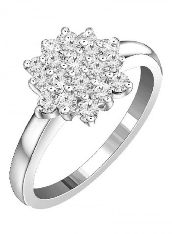 14K Diamond Studded Ring