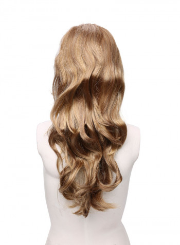Instant Extra Long Volume Clip In Caramel Blonde