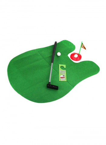 Potty Putter Bathroom Mini Golf Mat Set