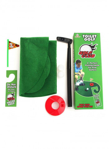 Potty Putter Bathroom Mini Golf Mat Set