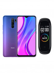 Redmi 9 Dual SIM Sunset Purple 4GB RAM 64GB 4G LTE With Xiaomi Mi Band 4 Waterproof Fitness Tracker Black reviews Redmi 9 Dual SIM Sunset Purple 4GB RAM 64GB 4G LTE With Xiaomi Mi Band 4 Waterproof Fitness Tracker Black
