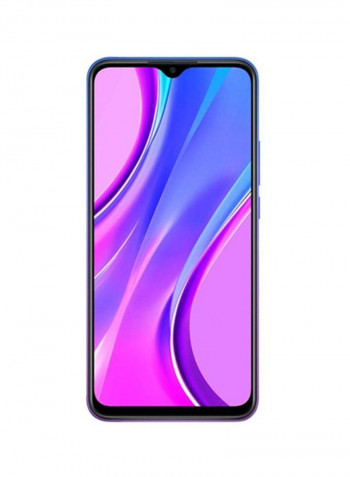 Redmi 9 Dual SIM Sunset Purple 4GB RAM 64GB 4G LTE With Xiaomi Mi Band 4 Waterproof Fitness Tracker Black